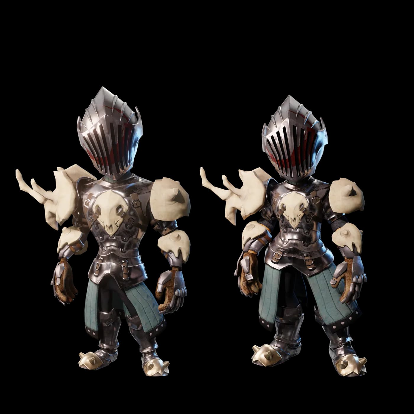 Ancient — statue & golem armor
